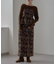 【aguni】ベロア刺繍ビスチェ