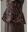 【aguni】ベロア刺繍ビスチェ