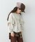 【WEB限定】【KIDS】ピグメント加工フリルスウェット