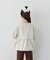 【WEB限定】【KIDS】ピグメント加工フリルスウェット