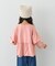 【WEB限定】【KIDS】ピグメント加工フリルスウェット