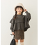 【WEB限定】【KIDS】ピグメント加工フリルスウェット