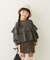【WEB限定】【KIDS】ピグメント加工フリルスウェット