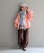 【WEB限定】【KIDS】ピグメント加工フリルスウェット