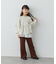 【WEB限定】【KIDS】ピグメント加工フリルスウェット