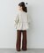 【WEB限定】【KIDS】ピグメント加工フリルスウェット