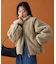 【ぬくかる】2WAYふわボアスタンドジャケット