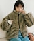 【ぬくかる】2WAYふわボアスタンドジャケット