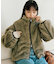 【ぬくかる】2WAYふわボアスタンドジャケット