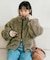 【ぬくかる】2WAYふわボアスタンドジャケット