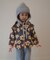 【WEB限定】【KIDS】【ユニセックス】総柄ボアブルゾン《ジュニアサイズあり》