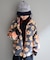 【WEB限定】【KIDS】【ユニセックス】総柄ボアブルゾン《ジュニアサイズあり》
