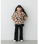 【WEB限定】【KIDS】【ユニセックス】総柄ボアブルゾン《ジュニアサイズあり》