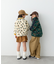 【WEB限定】【KIDS】【ユニセックス】総柄ボアブルゾン《ジュニアサイズあり》