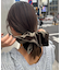 lilプレート付きベロアBIGシュシュ