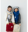 【KIDS】静電気防止洗える太フリンジマフラー