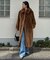 【willow】ベアボアロングコート
