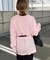 【てら企画】おしゃれに体型カバー◎ウール混オーバニットチュニック