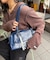 【ペットボトル収納可能】ハートスタッズチャーム付きボストンBAG