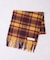 【UNISEX】チェック柄フリンジマフラー