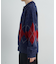 【UNISEX】アーガイル襟ネップニットカーディガン