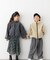 【KIDS】【ジュニアサイズあり】ぬくかるマルチウェイボアスタンドジャケット