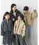 【KIDS】【ジュニアサイズあり】ぬくかるマルチウェイボアスタンドジャケット