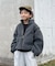 【KIDS】【ジュニアサイズあり】ぬくかるマルチウェイボアスタンドジャケット