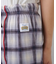 ★H.Sチェックメロー切り替えフレアパンツ