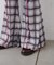 ★H.Sチェックメロー切り替えフレアパンツ