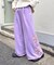 ★H.Sフラワーカットスウェットワイドパンツ