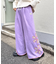 ★H.Sフラワーカットスウェットワイドパンツ