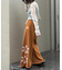 ★H.Sフラワーカットスウェットワイドパンツ