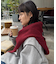 フード付きスカーフマフラー