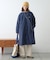 【GEVACO】中綿ステンカラーロングコート