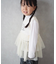 【KIDS】ティアードチュール付きリブトップス≪ジュニアサイズあり≫