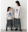 【KIDS】2WAYイレギュラーヘムプリーツチェックスカート