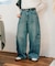 【UNISEX】バルーンカーブカーゴデニムパンツ