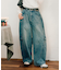 【UNISEX】バルーンカーブカーゴデニムパンツ