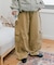 【UNISEX】バルーンカーブカーゴデニムパンツ