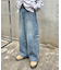 【UNISEX】バルーンカーブカーゴデニムパンツ