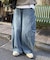 【UNISEX】バルーンカーブカーゴデニムパンツ