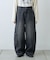 【UNISEX】バルーンカーブカーゴデニムパンツ