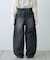 【UNISEX】バルーンカーブカーゴデニムパンツ