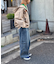 【UNISEX】アソート素材フードジャケット/デニムジャケット
