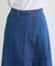 【GEVACO】デニムプリーツスカート