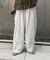 【3サイズ展開】ボタニカルワイドイージーレースパンツ