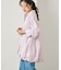 【羽織としても◎】アソート柄裾バルーンチュニックブラウス
