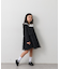【KIDS】フォーマル・セレモニー/洗える ドットチュールジャケットワンピセット