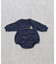 【BABY】DOG刺繍スウェットロンパース/WEB限定カラーあり